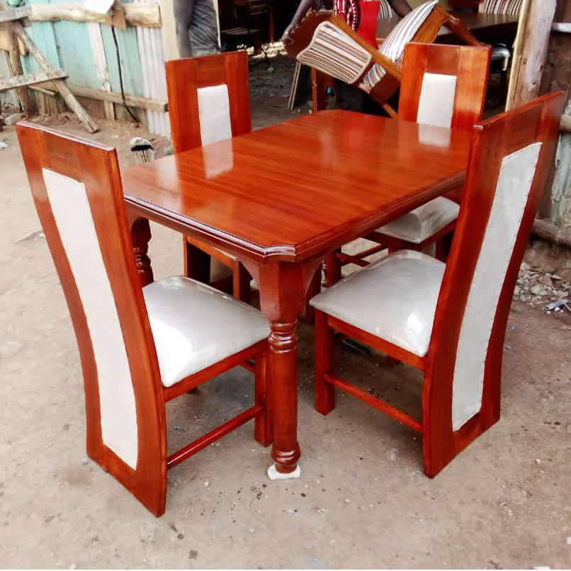 Wooden Dining Table Set Kenya, Wooden Dining Set Nairobi, Wooden Dining
