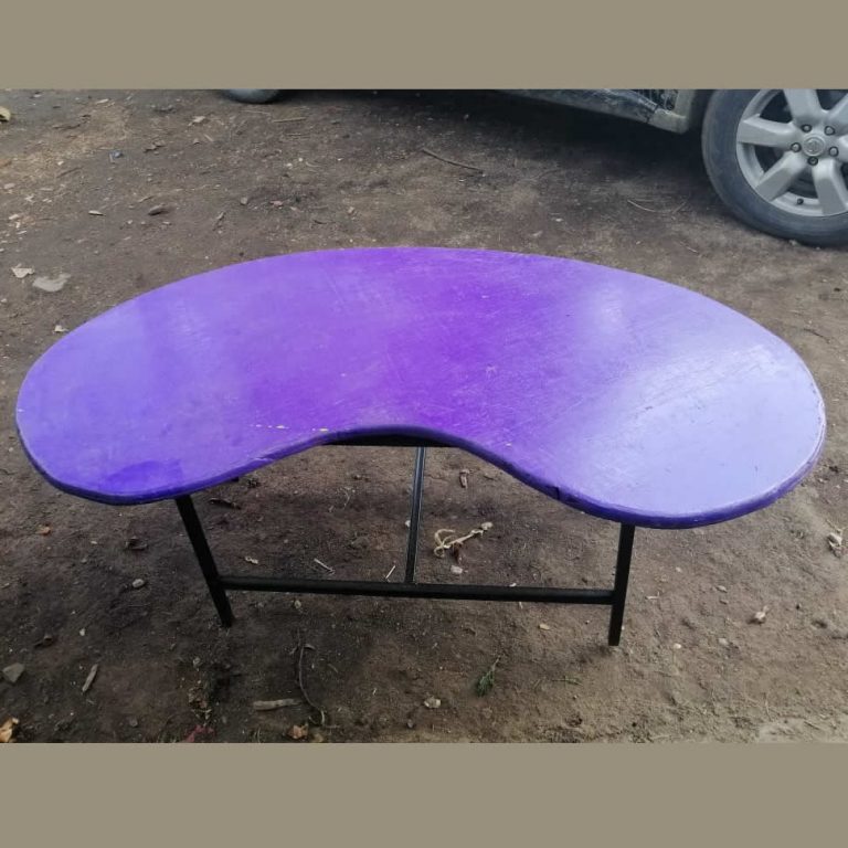 Kindergarten Kidney/Bean Table Multicolored in Nairobi Kenya School